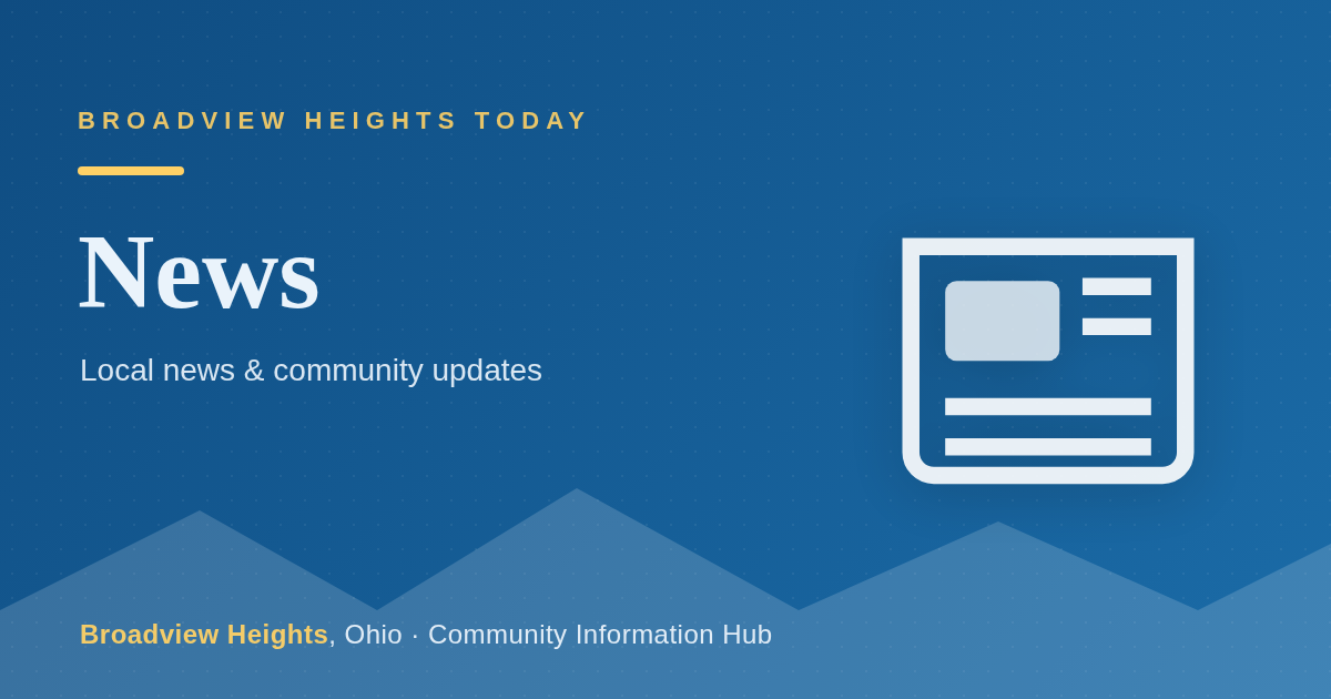 News — Broadview Heights Today